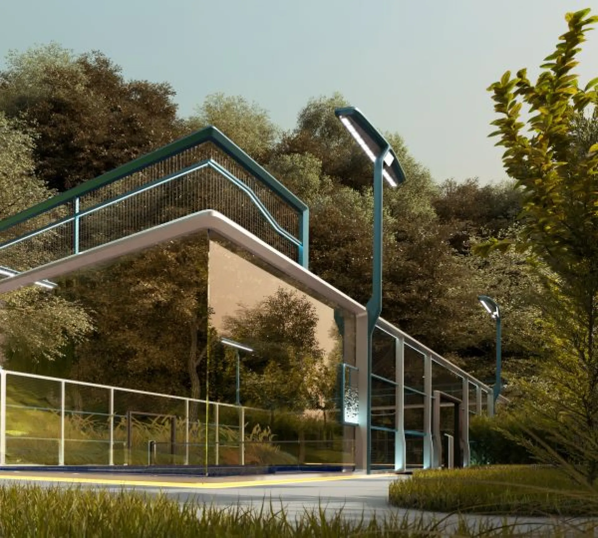 Pininfarina disegna per iconic un campo da padel di nuova generazione - Pininfarina